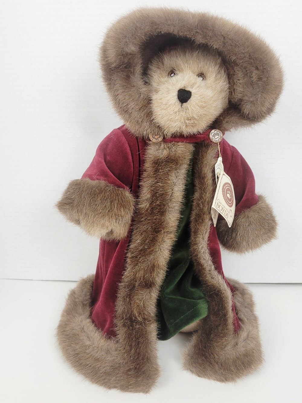 Boyds Bear~Mrs Northstar~SanFrancisco Music Box Exclusive Moonlight Serenade 13"